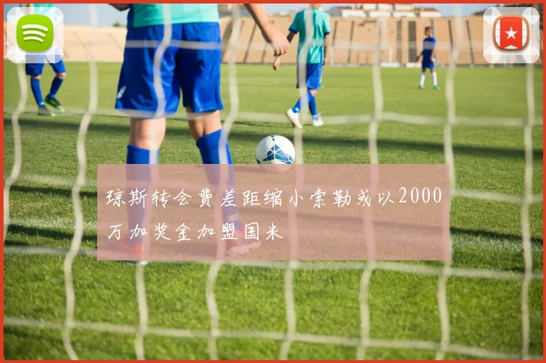 琼斯转会费差距缩小索勒或以2000万加奖金加盟国米
